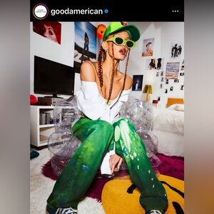 Good American exclusive collab colored jean